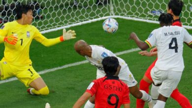 اهداف مباراة غانا وكوريا الجنوبية اليوم في كأس العالم 2022 فيديو