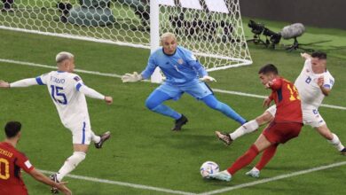 صور كأس العالم 2022: مباراة اسبانيا ضد كوستاريكا في المجموعة الخامسة