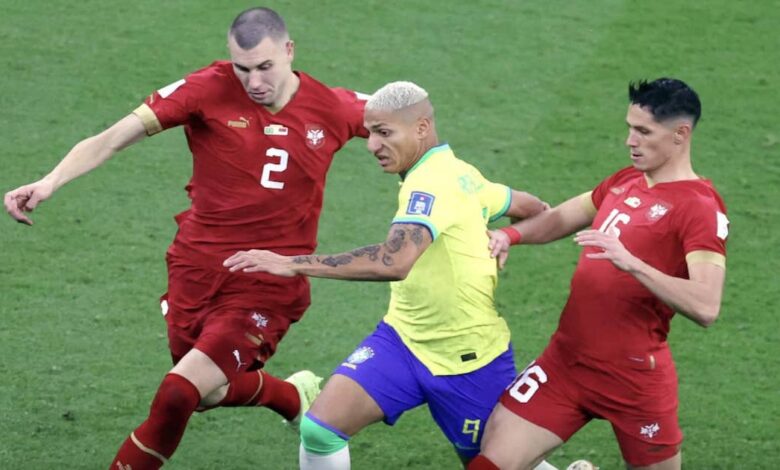 ملخص مباراة اليوم بين البرازيل وصربيا في كأس العالم 2022