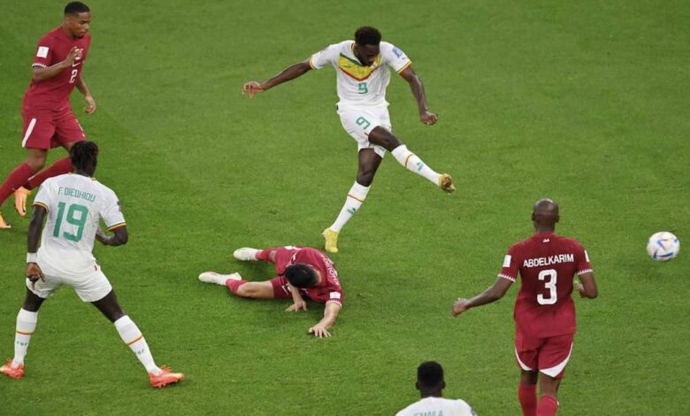 هدف تقدم السنغال على قطر في الجولة 2 من كأس العالم 2022 بقدم بولاي ديا