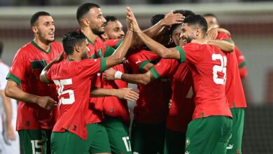 اهداف مباراة المغرب وجورجيا اليوم في تحضيرات كأس العالم 2022 - فيديو