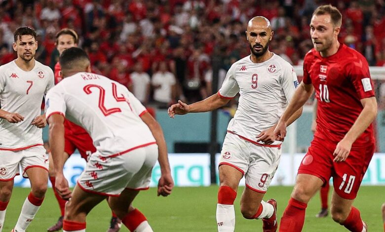 تونس تقتنص نقطة مفتاحية من امام الدنمارك في كأس العالم 2022