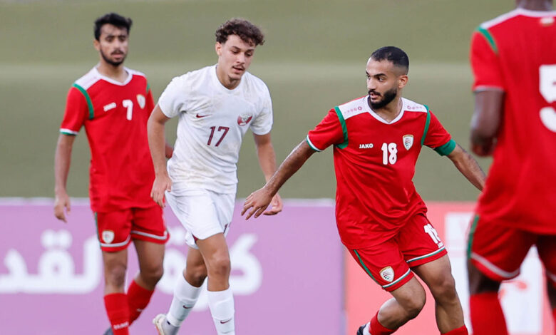 قطر تصطحب عمان إلى نصف نهائي بطولة غرب اسيا تحت 23 سنة