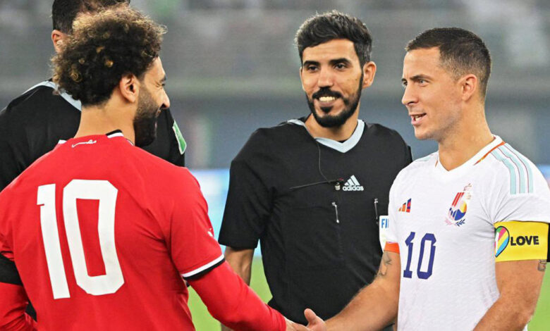 منتخب مصر يُحرج بلجيكا قبل كأس العالم 2022