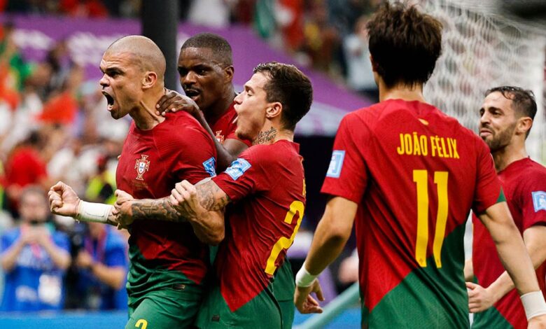البرتغال تهدد المغرب بفوزٍ كاسح على سويسرا