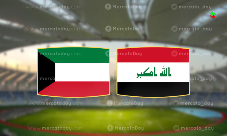 بث مباشر مباراة العراق والكويت اليوم يلا شوت في تحضيرات خليجي 25