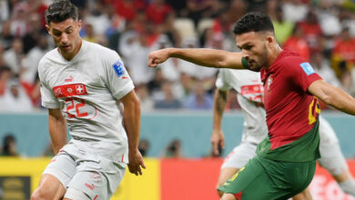 ملخص مباراة البرتغال وسويسرا في كأس العالم 2022
