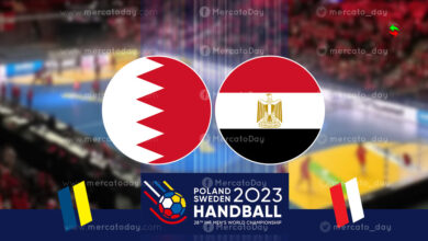 تقديم.. مواجهة عربية بين مصر والبحرين في بطولة كأس العالم لكرة اليد 2023