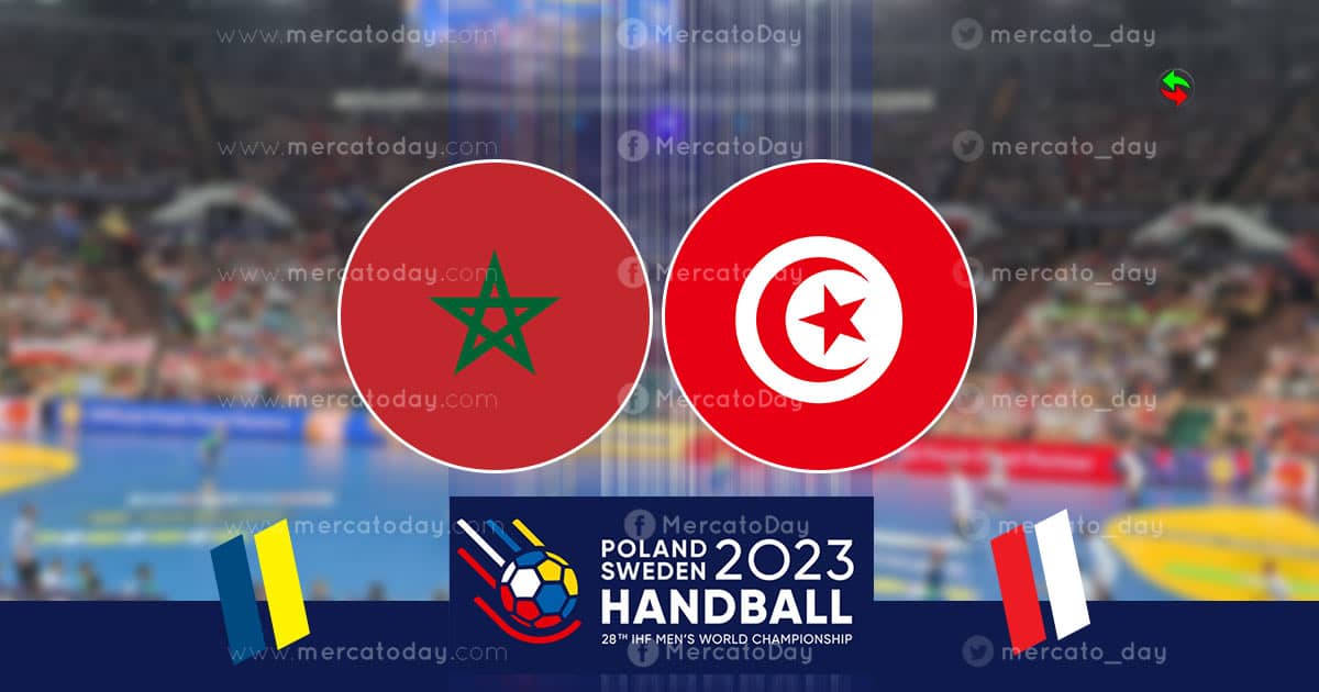 تقديم.. تونس تواجه المغرب في كأس الرئيس بمونديال اليد 2023