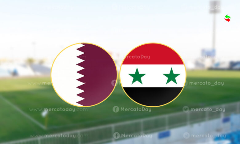 ملخص مباراة سوريا وقطر في استعدادات كأس آسيا للشباب