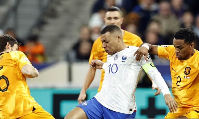 نتيجة مباراة فرنسا وهولندا اليوم في تصفيات يورو 2024