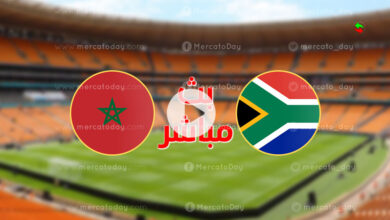 ملخص مقابلة المغرب وجنوب افريقيا في تصفيات كأس امم افريقيا 2023