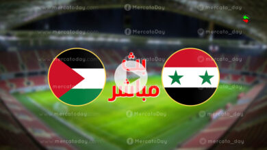 ملخص مباراة سوريا وفلسطين في بطولة اتحاد غرب آسيا تحت 23 سنة