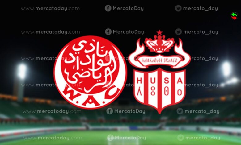 بث مباشر الوداد وحسنية أكادير في الدوري المغربي