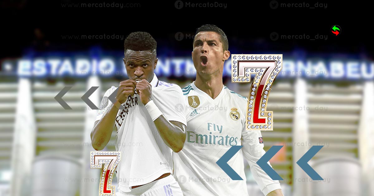 فينيسيوس ومهمة إحياء الهيبة.. قائمة أشهر من ارتدى الرقم 7 في ريال مدريد