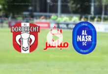 بث مباشر النصر الاماراتي ودوردريخت الهولندي ودية في تحضيرات الموسم الجديد