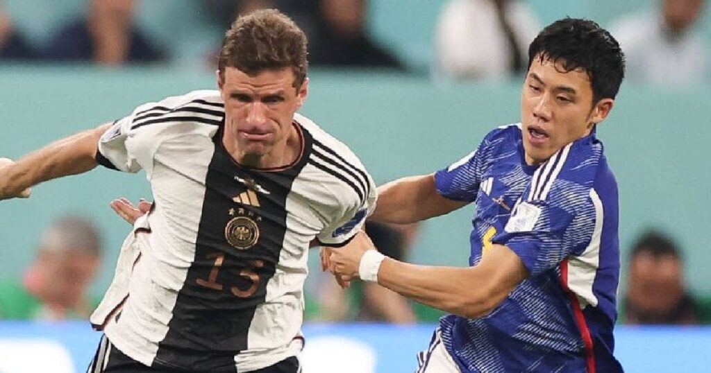مباراة ألمانيا واليابان في كأس العالم 2022