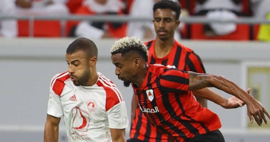 مباراة الريان والعربي في الدوري القطري 2023-2024