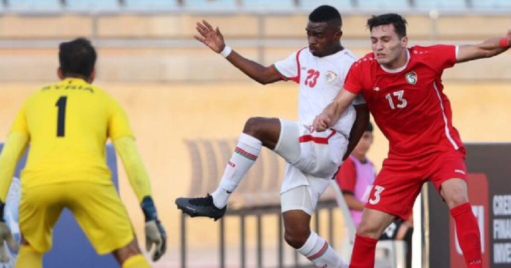 مباراة عُمان ضد سوريا في تصفيات كأس آسيا تحت 23 سنة