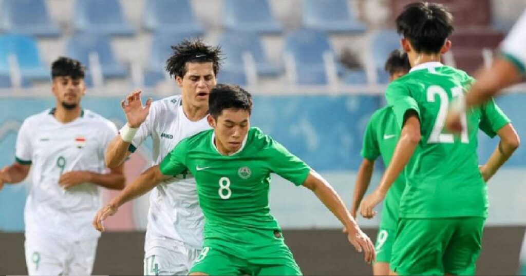 مباراة العراق وماكاو في تصفيات كأس آسيا تحت 23 سنة