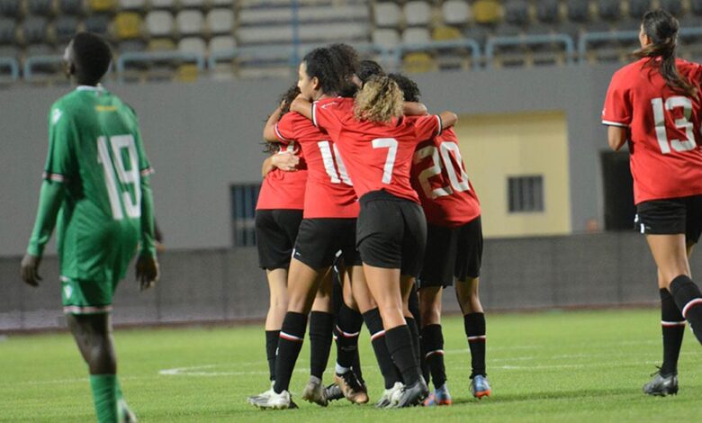 سيدات مصر يحققن فوزاً مُريحاً أمام جنوب السودان في تصفيات الوافكون