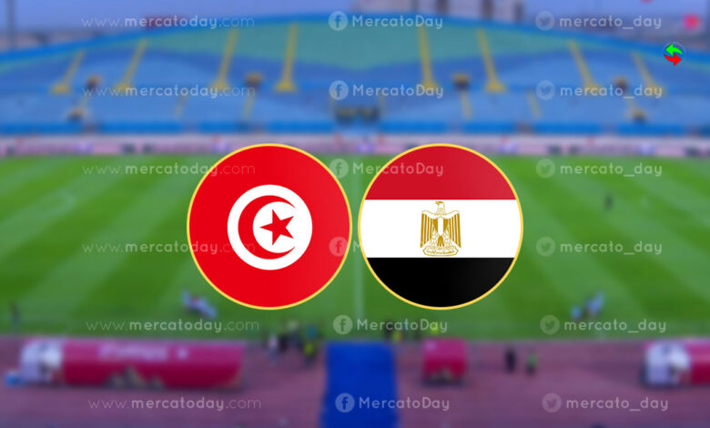 بث مباشر مشاهدة مباراة مصر ضد تونس الودية