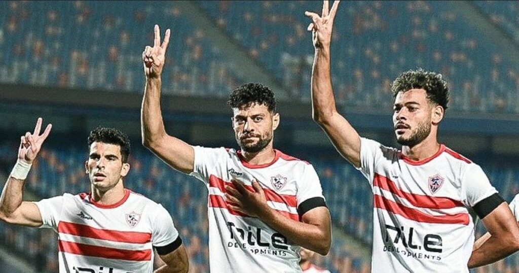 نتيجة مباراة الزمالك وسموحة في الدوري المصري الممتاز