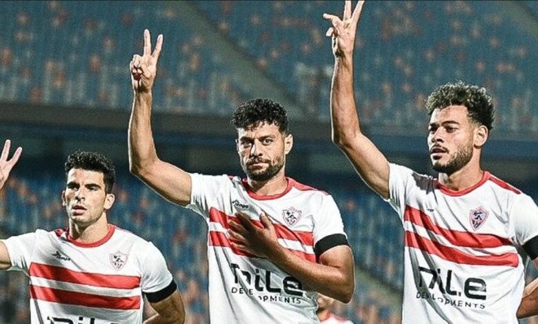 نتيجة مباراة الزمالك وسموحة في الدوري المصري الممتاز