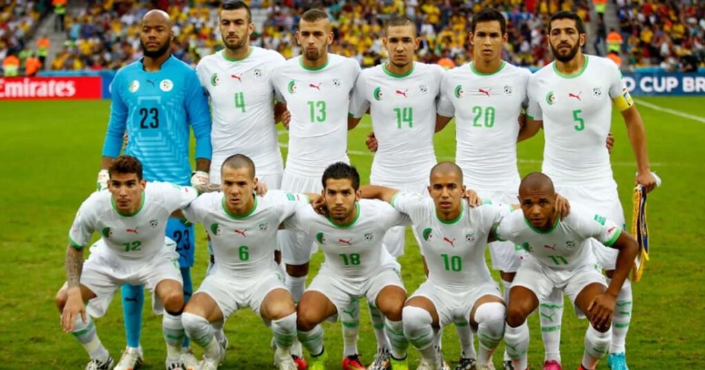 صورة منتخب الجزائر في كأس العالم 2014