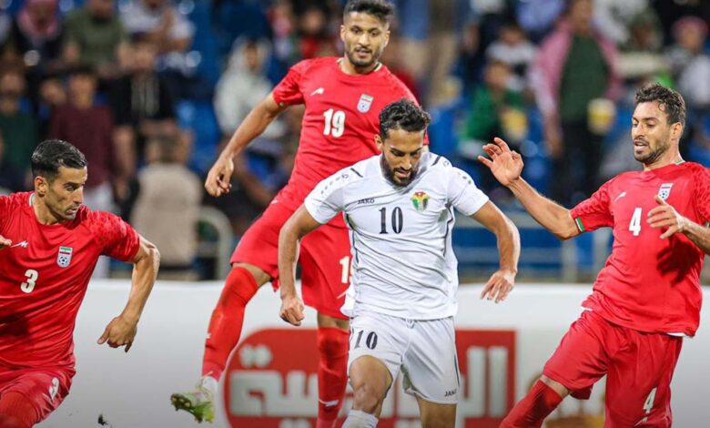 الأردن يدفع فاتورة إهدار الفرص السهلة ويخسر أمام إيران في البطولة الرباعية الدولية