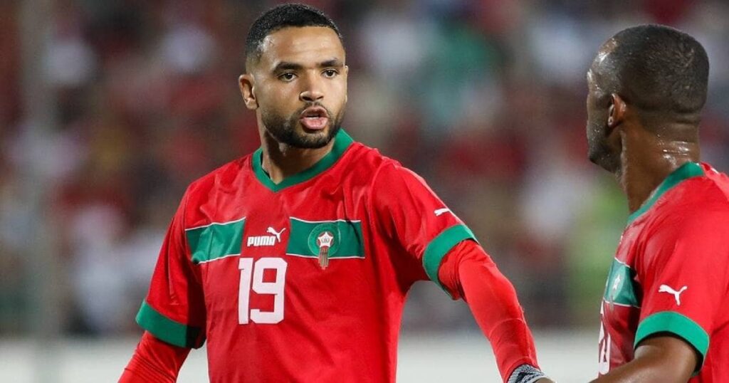 يوسف نصيري في مباراة المغرب وتنزانيا بتصفيات مونديال 2026