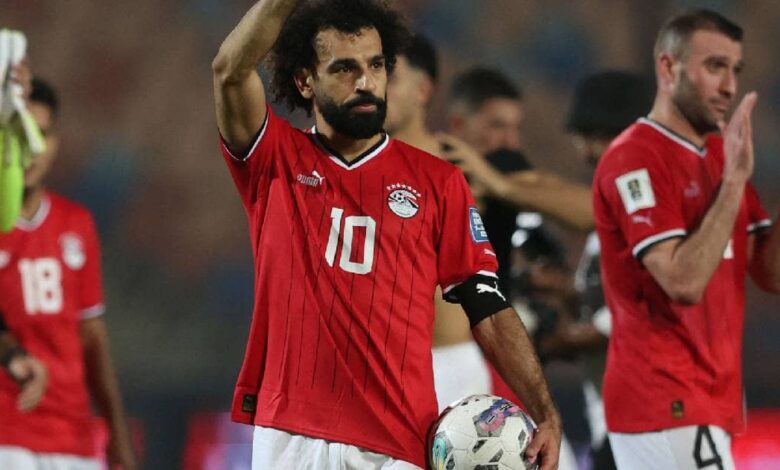 محمد صلاح- مباراة مصر وجيبوتي في التصفيات الإفريقية المؤهلة لكأس العالم