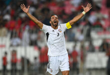 الامارات تهزم البحرين بثنائية وتتصدر مجموعتها في تصفيات كأس العالم