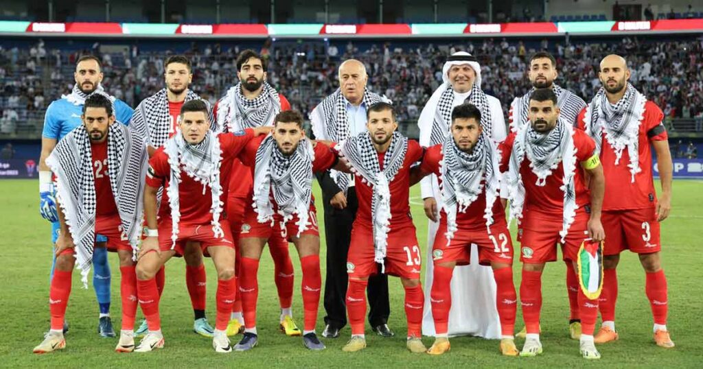 صورة منتخب فلسطين لكرة القدم