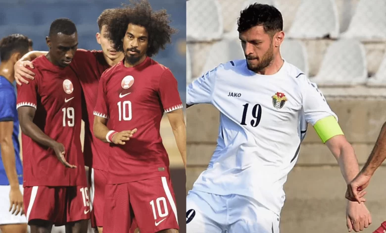 نتيجة المباراة الودية بين الأردن وقطر في تحضيرات كأس آسيا
