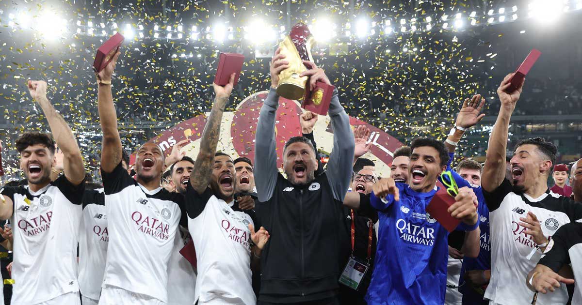 السد يتوج بلقب كأس الأمير على حساب قطر بهدف أوريبي