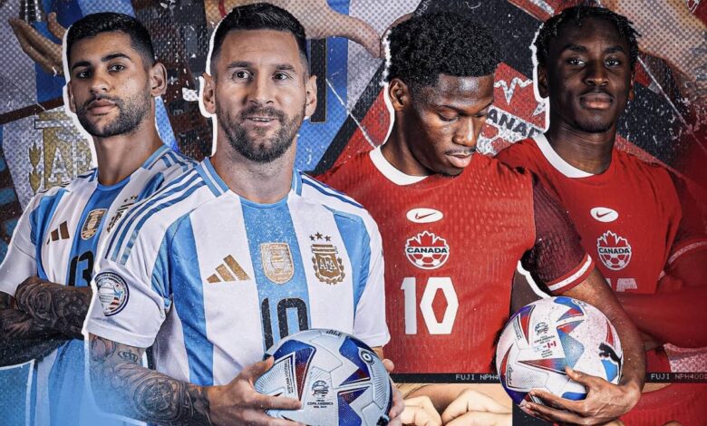 مشاهدة بث مباشر مباراة الأرجنتين وكندا في كوبا أميركا 2024
