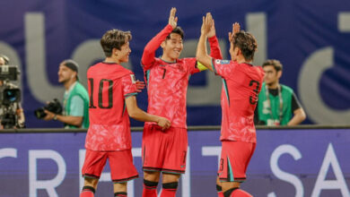 سون يقود كوريا الجنوبية لمواصلة التألق بهزيمة الكويت