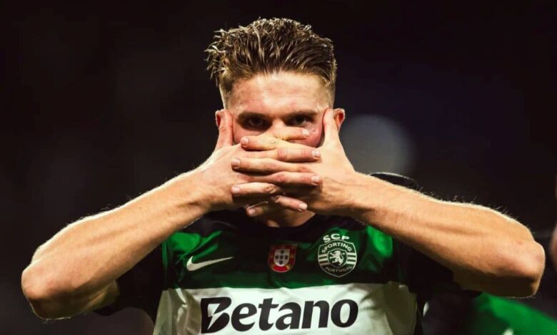 برشلونة يراقب جيوكيريس كأحد أبرز الخيارات لتعويض ليفاندوفسكي