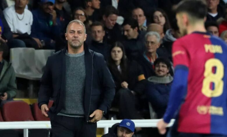 فليك يشيد بأداء برشلونة بعد الفوز الثمين على بريست في دوري الأبطال