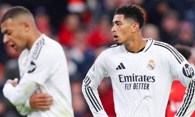 بيلينغهام يرد على الانتقادات ويؤكد: مبابي تحت ضغط كبير ولكن سيعود للتألق