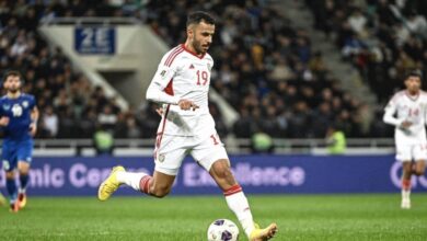 مباشر.. نتيجة مباراة الإمارات وقرغيزستان في تصفيات كأس العالم 2026