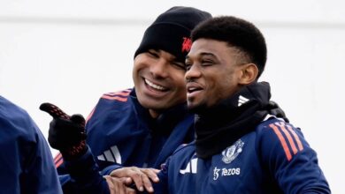 كاسيميرو وراشفورد يوجهان ضربة لتن هاغ بعد أول تدريب لروبن أموريم