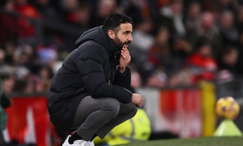 مانشستر يونايتد في خطر الهبوط.. وأموريم يتحمل المسؤولية