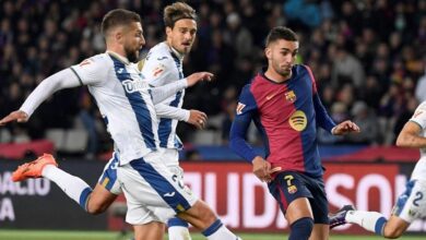 برشلونة يورط نفسه في المعاناة بسقوط جديد أمام ليجانيس