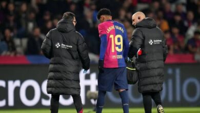 ماذا حدث لكاحل لامين يامال.. وهل يشارك أمام أتلتيكو مدربد؟