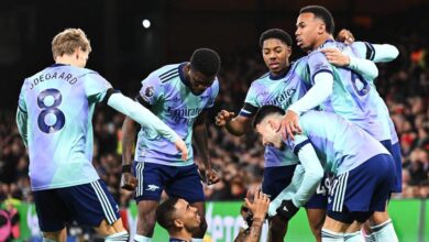 آرسنال يُحافظ على تفوقه في ديربيات لندن بفوزٍ كبير على كريستال بالاس