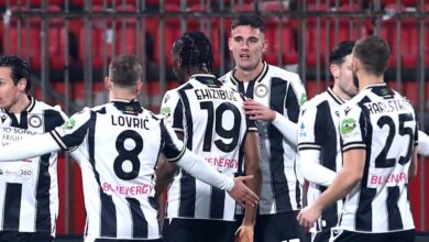 أودينيزي يستعيد توازنه بفوز مهم ويزيد معاناة مونزا