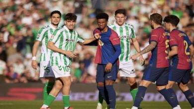 مباشر.. نتيجة مباراة ريال بيتيس وبرشلونة في الدوري الإسباني