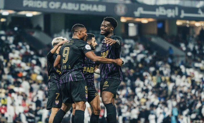 هاتريك لابا كودجو يقهر الجزيرة في أبو ظبي.. ويُعيد العين للمنافسة على اللقب